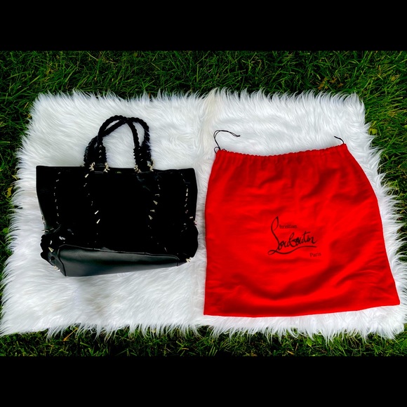 Christian Louboutin Talita Spikes Embellishments Large Tote Bag - Picture 9 of 16